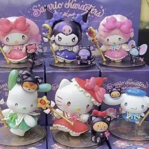 Sanrio Starry Night Party Set - 6 Collectible Figurines