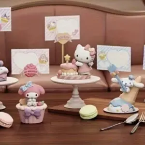 Sanrio Dessert Note Set - 6 collectible Figurines