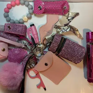 Safety Keychain W/Pepper Spray
